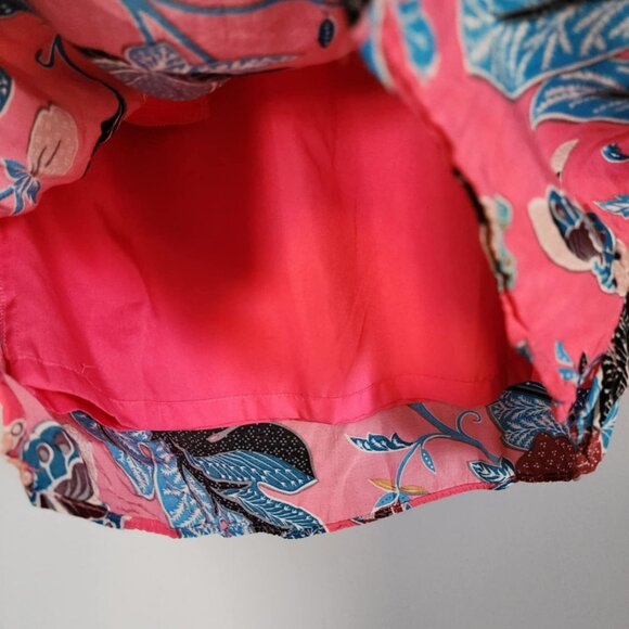 EUC Loft Floral Lined Skirt - Picture 4 of 5